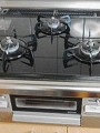 ビルトインガスコンロ取替工事 大阪府枚方市 C3WK3RJTSSG(L/R)