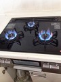 ビルトインガスコンロ取替工事　神奈川県大和市　C3WK3RJTSSG（L/R）