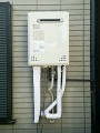 ガス給湯器取替工事　東京都足立区　GT-C2452AWX BL-set