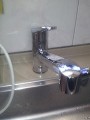 混合水栓蛇口取替工事　埼玉県さいたま市　JF-AB461SYX(JW)
