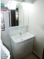 洗面化粧台取替工事 東京都西東京市 FTVH-755SY+MAJX-753TZPU