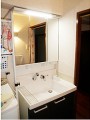洗面化粧台取替工事 埼玉県鶴ヶ島市 AR1H-755SY+MAJX1-753TZJU