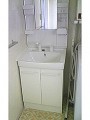 洗面化粧台取替工事 広島県東広島市 PTVN-605S+MPTX1-601YF