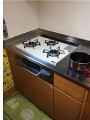 ビルトインガスコンロ取替工事 京都府亀岡市 RS31W12K15R-SR