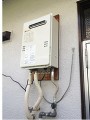 ガス給湯器取替工事　大阪府河内長野市 GQ-2039WS-set