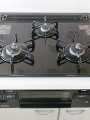 ビルトインガスコンロ取替工事 大阪府大阪市 C3WK3RJTS(L-C)