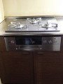 ビルトインガスコンロ取替工事　兵庫県三田市　RHS31W15G7R-STW