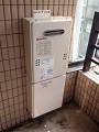 ガス給湯器取替工事　兵庫県神戸市　GQ-1639WS-set