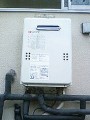 ガス給湯器取替工事　静岡県富士宮市　GQ-1639WS-set