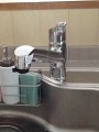 混合水栓蛇口取替工事 兵庫県神戸市 SF-HB451SYX