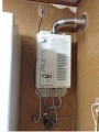 ガス給湯器取替工事　奈良県生駒市　RUX-V1611SWFA-E