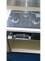 ビルトインガスコンロ取替工事 神奈川県川崎市 RHS31W15G7R-STW