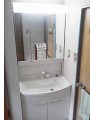洗面化粧台取替工事 東京都東村山市 GQM75KS+GQM75K3SMK