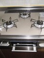 ビルトインガスコンロ取替工事　東京都立川市　RS31W11G15R-S(L/R)