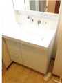 洗面化粧台取替工事　東京都台東区　AR1H-755SY-G-K