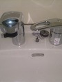 混合水栓取替工事　千葉県千葉市　SF-810SY