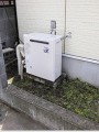 ガス給湯器取替工事　神奈川県藤沢市　RUF-A2400SAG-A-set