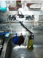 混合水栓蛇口取替工事　埼玉県新座市　SF-HE435SY(170)
