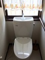 洋式便器取替工事　滋賀県東近江市　CS220B+SH221BAS