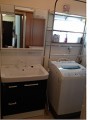 洗面化粧台取替工事 大阪府堺市 FTVH-755SY+MFTV1-753TXPU