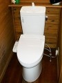 洋式便器取替工事 京都府南丹市 BC-Z10HU+DT-Z180HU