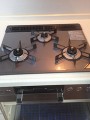 ビルトインガスコンロ取替工事　大阪府堺市　RHS31W15G8R-STW