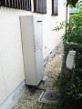 ガス給湯器取替工事　奈良県奈良市　RUF-E2401SAW(A)-set