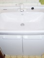 洗面化粧台取替工事　神奈川県横浜市　FTVN-754