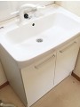 洗面化粧台取替工事　神奈川県横浜市　PTVN-755S+MPTX1-751YF