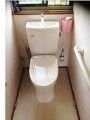 洋式便器取替工事　兵庫県たつの市　CS220B+SH221BAS