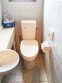 洋式便器取替工事 大阪府藤井寺市 CFS366B+TCF4731AK