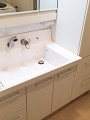 洗面化粧台取替工事　東京都豊島区　AR1H-905SY+MAR1-903KXJU
