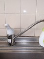 混合水栓蛇口取替工事　東京都町田市　SF-HE420SYX