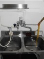 混合水栓蛇口他取替工事　千葉県船橋市　SF-HE435S-170