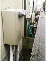 ガス給湯器取替工事　東京都国分寺市　RUF-E2405SAW-13A-set