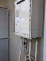 ガスふろがま撤去・新設給湯器取付工事・給湯水(追焚)・電源配線工・混合栓取付共 兵庫県姫路市 anshin04