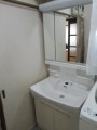 洗面化粧台取り替え工事 /止水栓取替工事 東京都西東京市 LSAB-70A-LCM-753HW