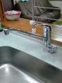キッチン水栓取替工事　大阪府大阪市淀川区　TKG38-1S