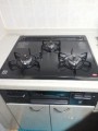 ビルトインコンロ・給湯器取替工事・排気筒脱着・PSアダプター取付・加工 東京都東大和市 RUF-A2400AU-A-set