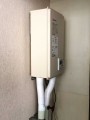 給湯器取替工事(排気管脱着・ガス配管取替え共) 岡山県岡山市北区 GQ-1637WS-FFB-BL