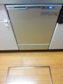 ビルトイン食洗器取付工事(給水・排水管接続加工・電源新設) 東京都八王子市 NP-45MC6T