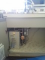 小型電気温水器取付工事・給水給湯配管分岐接続工事(壁貫通) 東京都世田谷区 EHPN-F13N2-EFH4MK