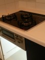 ガスコンロ取替工事/キッチン水栓取替え工事　宮城県仙台市宮城野区　RS31W13K10R-V