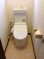 トイレ取替工事/壁クロス・床CF張替え工事 千葉県銚子市 XCH3003RWSTK