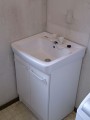 洗面化粧台取替工事 神奈川県横浜市旭区 PTVN-600