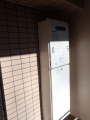 給湯器取替工事/ガス配管取替え　神奈川県横浜市青葉区　GQ-1639WS-set