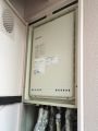 給湯器取替(排気筒脱着・位置調整) 兵庫県宝塚市 GT-2450SAWX-TB2BLset