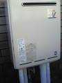 給湯器・配管カバー・ガス配管・電熱ヒーター取替工事　栃木県下都賀郡壬生町　RUF-A2400AW-A-set