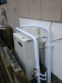 石油給湯器取替工事/逆配管工事 千葉県南房総市 UKB-NX460AP-MD