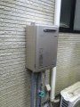 給湯器取替工事 岐阜県美濃市 RUX-E2400W-set